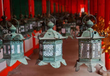 Japan - Nara - Kasuga Grand Shrine - Lanterns