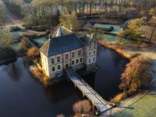 Castle Vorden from above by Robin Hendriks Photography