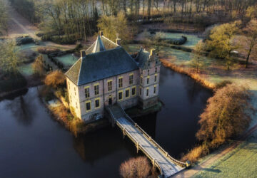 Castle Vorden from above by Robin Hendriks Photography