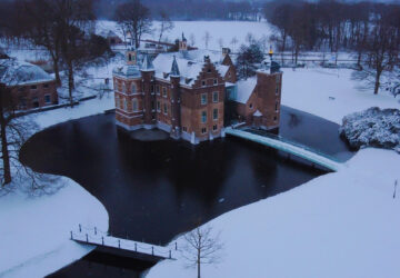 Castle Ruurlo from above by Robin Hendriks Photography